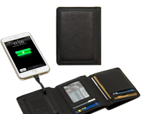 Портмоне с карманом для купюр и кредитных карт и Power Bank на 4000mAh